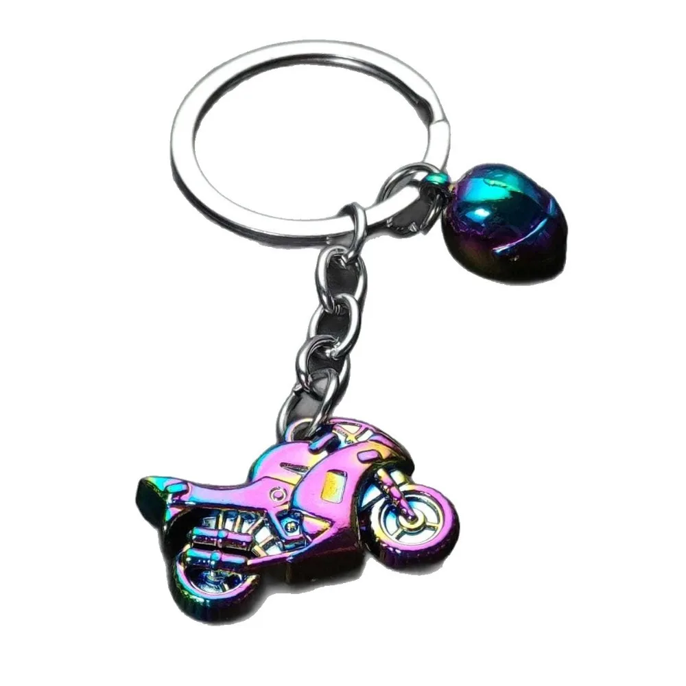 

Alloy Creative Motorcycle Model Keychain Pendant Personalized Fashion Backpack Key Accessories Men And Women Hangingpendant