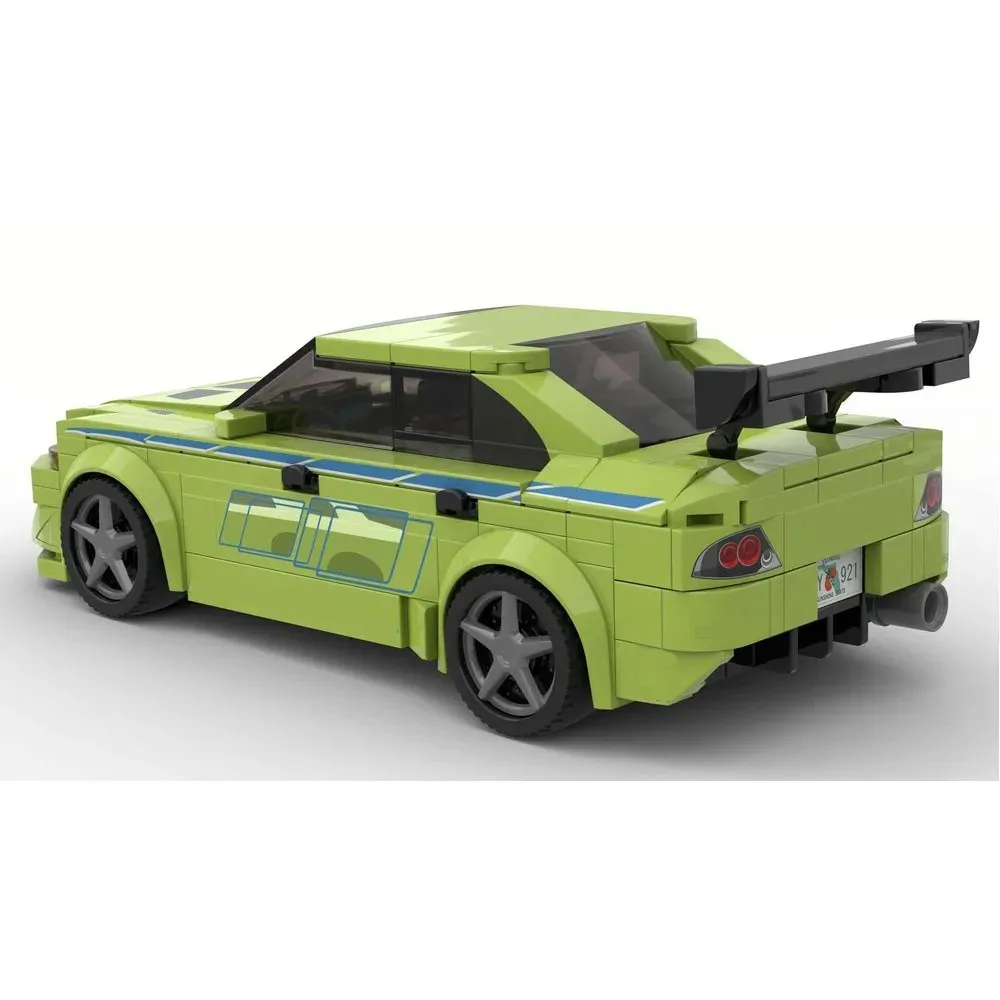 ตัวต่อ MOC Champion series Lancer Evolution VII จำนวน 285 ชิ้น ชุดประกอบแบบคลาสสิก ของเล่นรถแข่ง ตัวต่อสำหรับเด็ก ของขวัญวันเกิด
