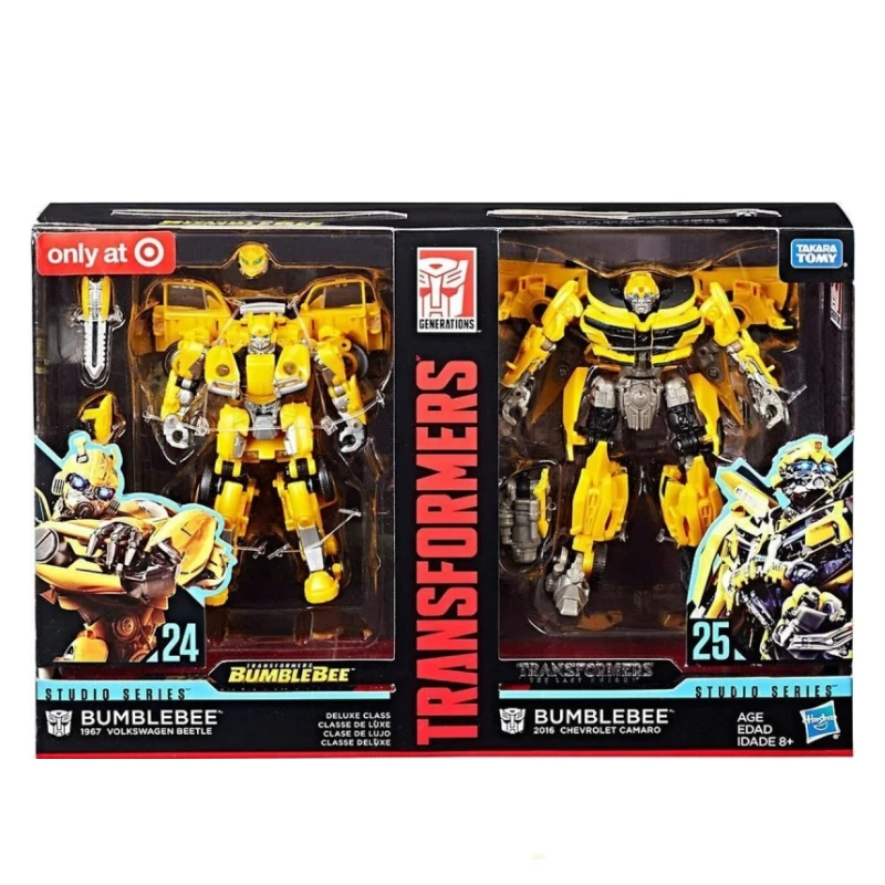 In Stock Transformers SS-24&25 D-Class Bumblebee Double Set Action Animation Collection Figure Birthday Gift