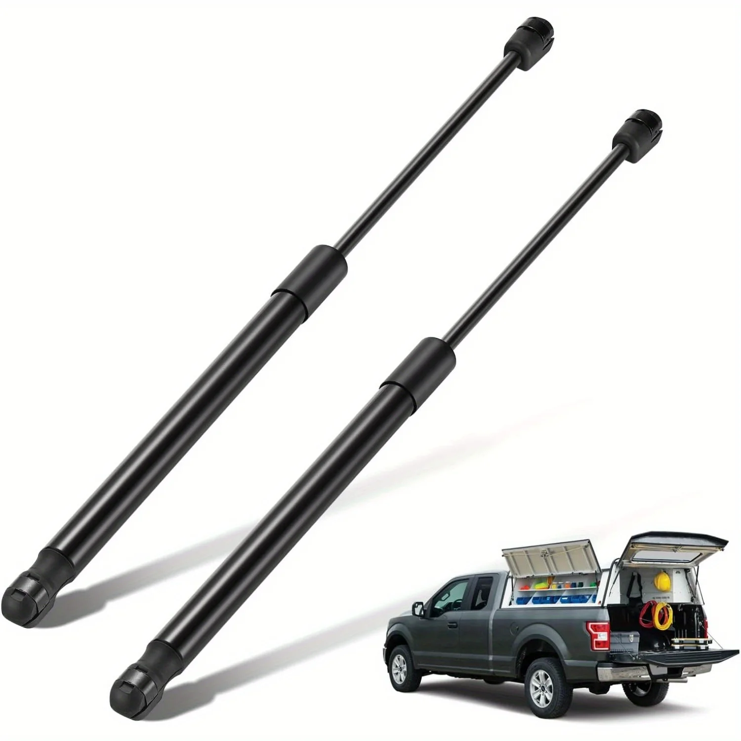 

C16-02648 17 дюймов 156N газовые стойки для Leer/SnugTop Camper Shell/навес грузовика (набор из 2 шт.)