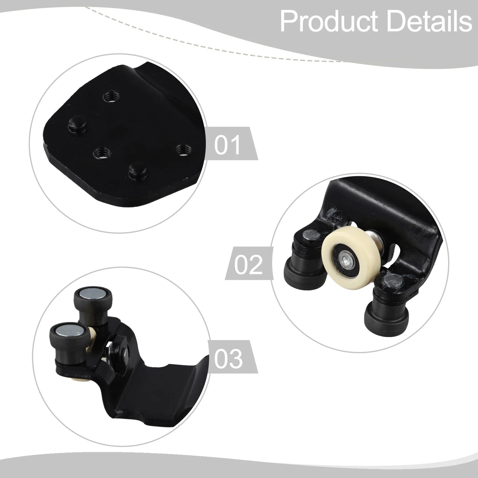 Check OE Before Purchasing For Expert Traveller Middle Door Roller Anti-Corrosion Roller Anti-corrosion Easy To Use