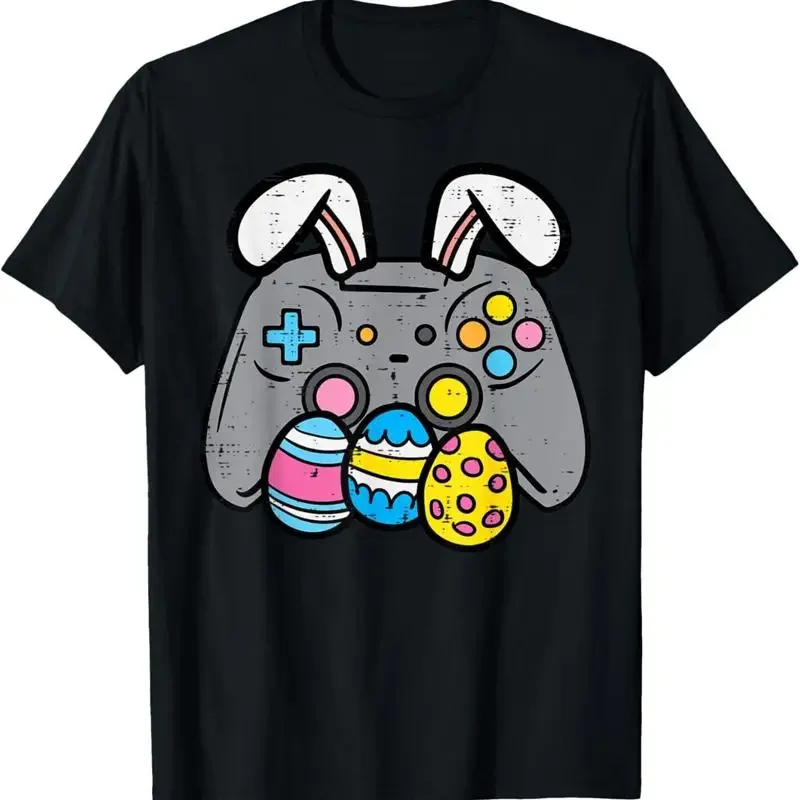 Easter Video Game Bunny Eggs Gaming Gamer Boys Men Teen Kids T-Shirt