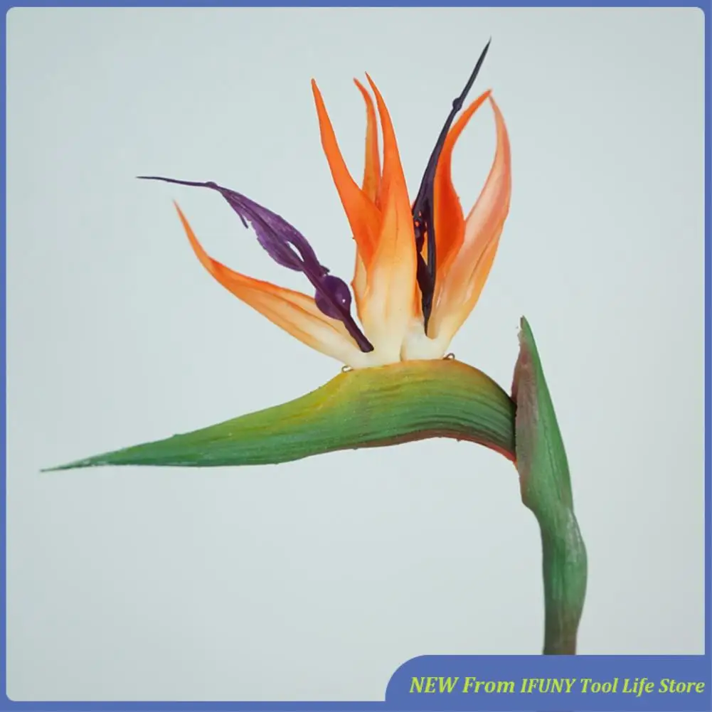 

Искусственные цветы Райская птица, зелень, растения, домашняя и наружная гирлянда, домашний декор (6 шт.), новинка