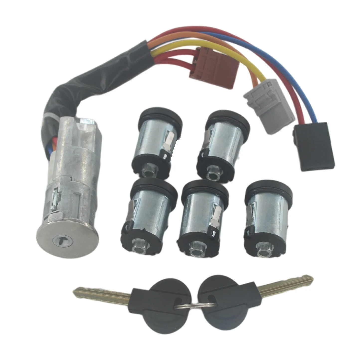 For Citroen Jumpy Peugeot Expert Fiat Scudo Complete Lock Set Ignition Switch Front Rear Left Right Door Lock Barrels