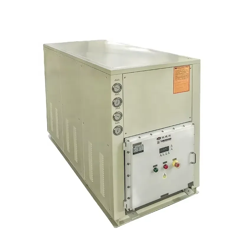 Manufacturers' 18.5 KW 12 Low Temperature Air Conditioner Water Cooled Chiller for Ice Storage