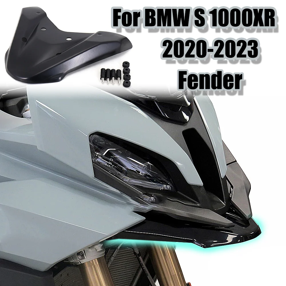 S1000XR New For BMW S 1000 XR S1000XR s1000xr 2020-2023 Motorcycle Mudguard Front Beak Fairing Extension Wheel Extender Fender