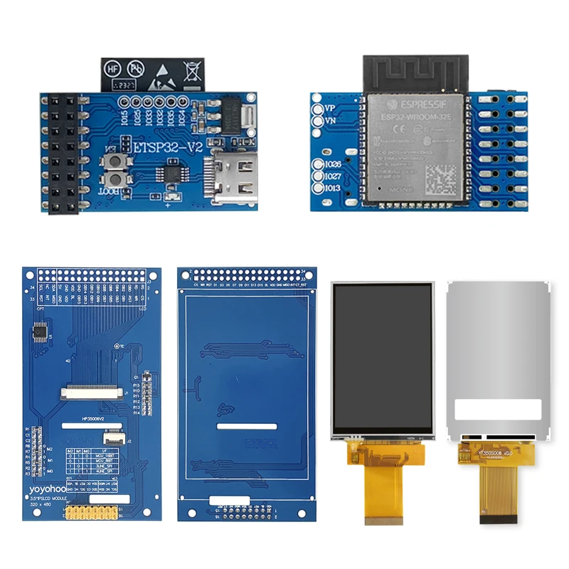 ESP32 Tela Inteligente, Arduino LVGL WiFi e Placa de Desenvolvimento Bluetooth, 3.5 "LCD, 320x480