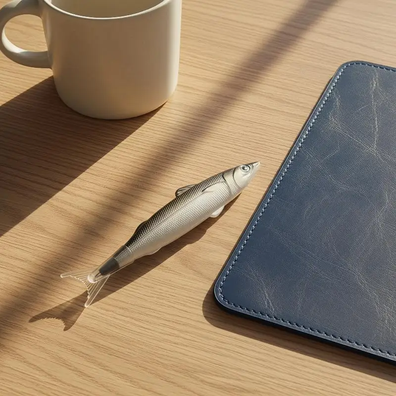 

1/3/5Pcs Fun Realistic Fish Shaped Gel Pen Smooth Writing Office Students Stationery Gift School Supplies
