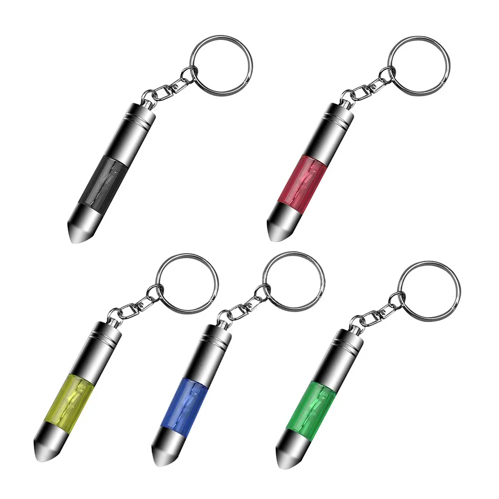 High Voltage Anti-static Keychain Key Ring Car Static Eliminator Pendant Keyring Fashion Car Interior Accessories