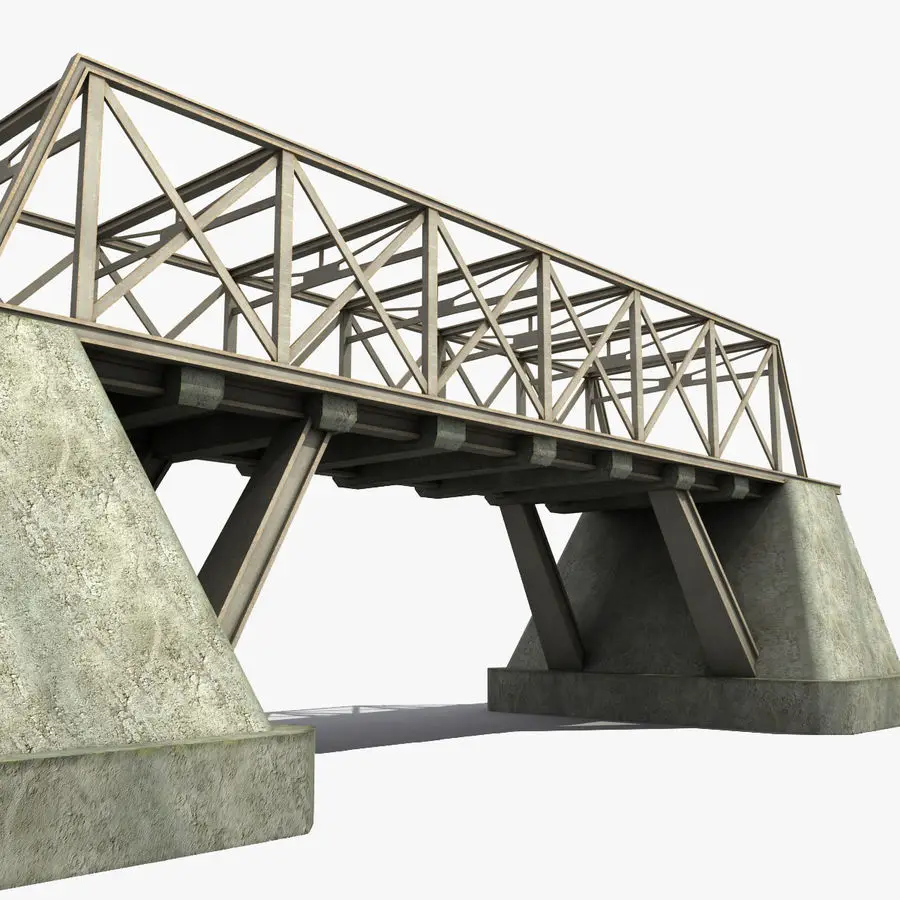 【Factory Price】China Manufacturer Supply Steel Truss Bridge For Sale, Custom Design & OEM Accepted