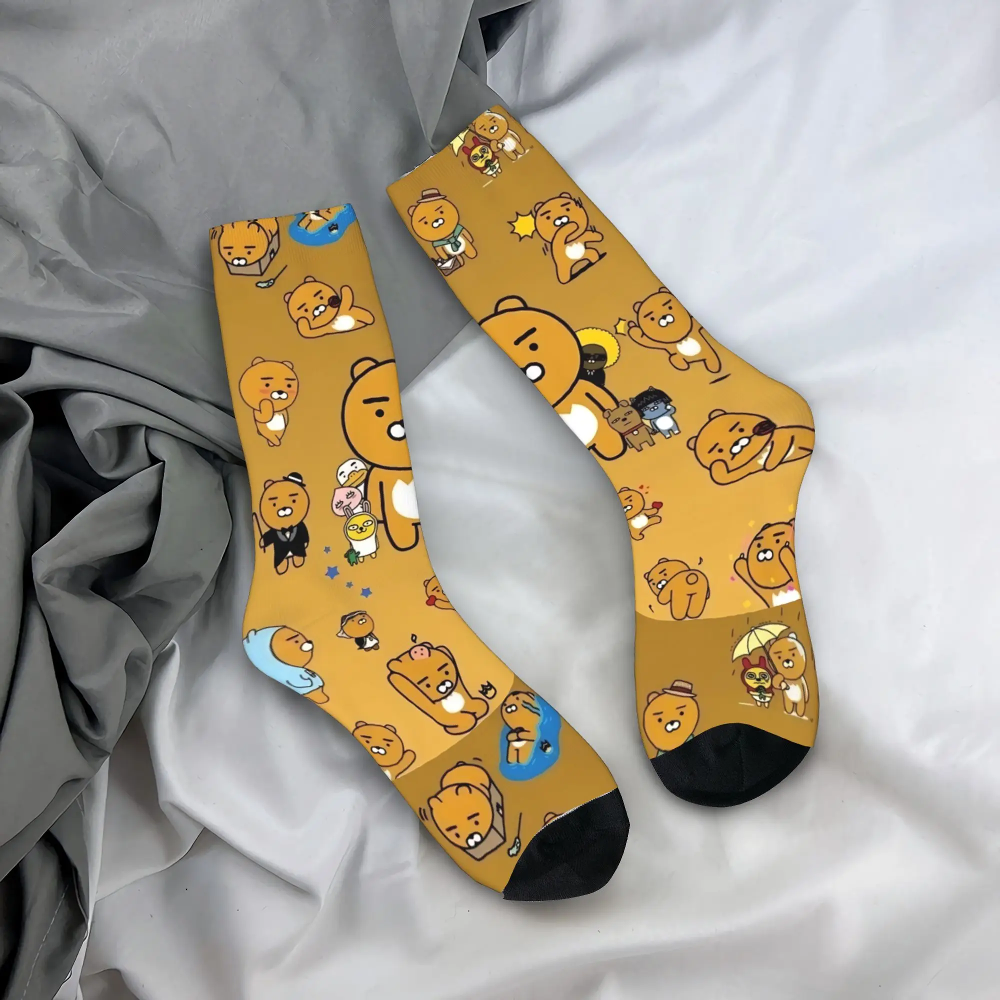 

Kawaii K-Kakaos F-Friends носки противоскользящие чулки унисекс мужские качественные носки для скалолазания зимние готические носки с принтом