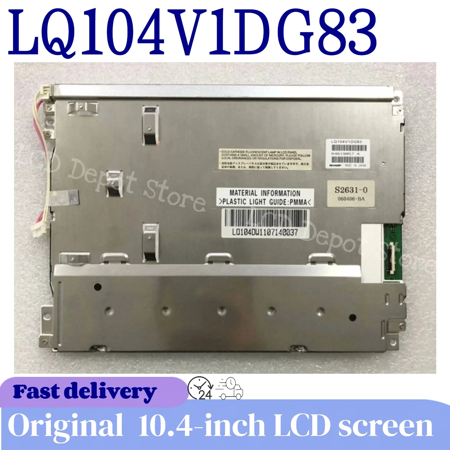 

Original 10.4-inch LCD LQ104V1DG83 LCD display screen