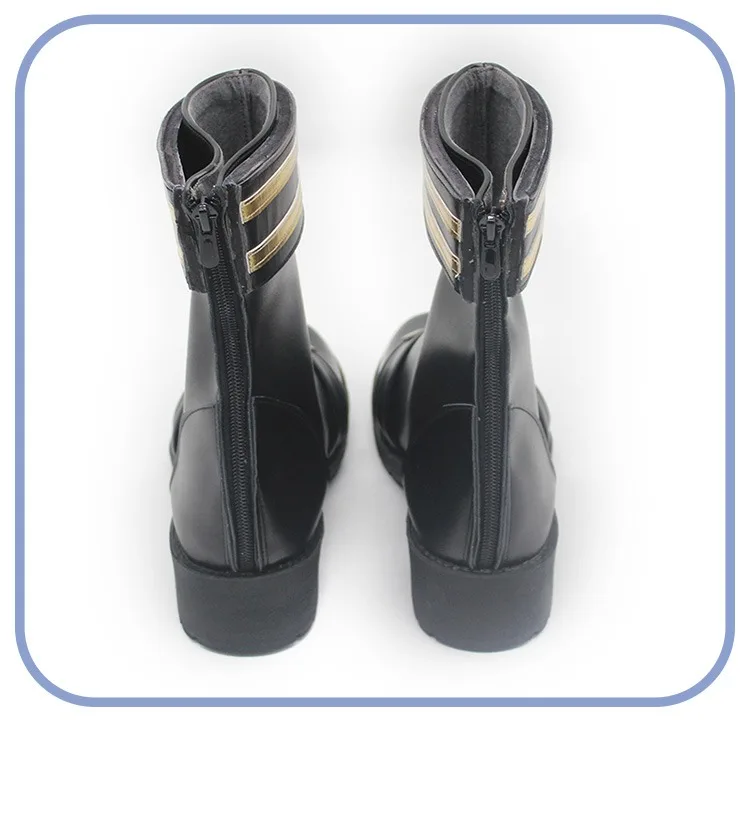 بو الجلود أحذية تأثيري غامضة ، لعبة لول الدعائم ، أحذية كرنفال الهالوين ، العرف