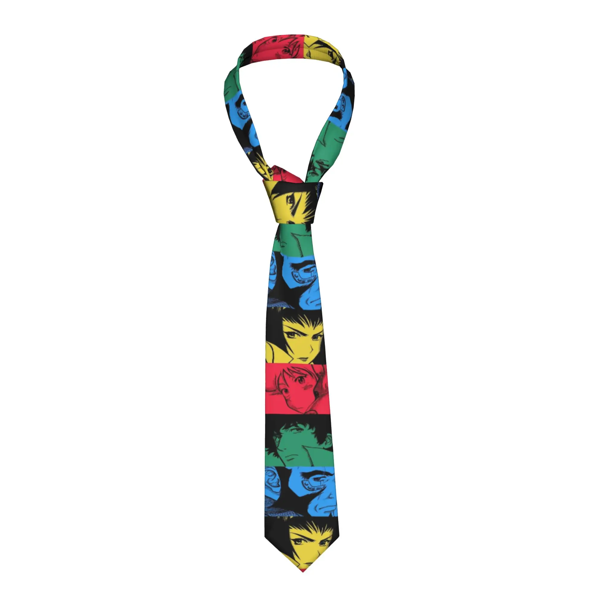 

Custom Cowboy Bebop Anime Necktie Men Mens Suit Tie Cartoon Manga For Thanksgiving Day