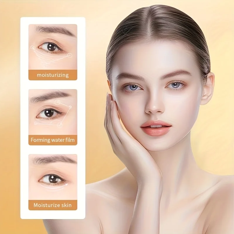 Vitamin C eye cream, moisturizes the skin around the eyes, locks in moisture, tightens the skin around the eyes, ideal eye care