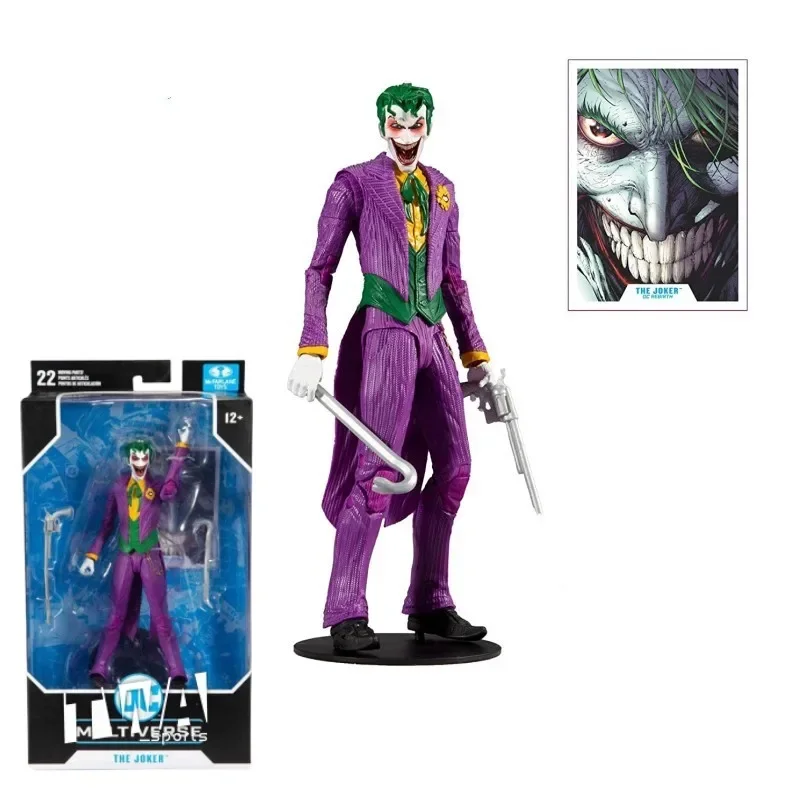 Hot Justice League 7-inch Hands-on Comic Modern Joker Jokers Action Figures Model 7 Inches  Fans Collection Cool Gifts