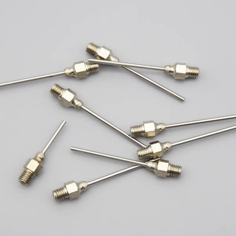 M3M4M5M6 External Thread Needle Stainless Steel Precision Dispensing Needle Tube
