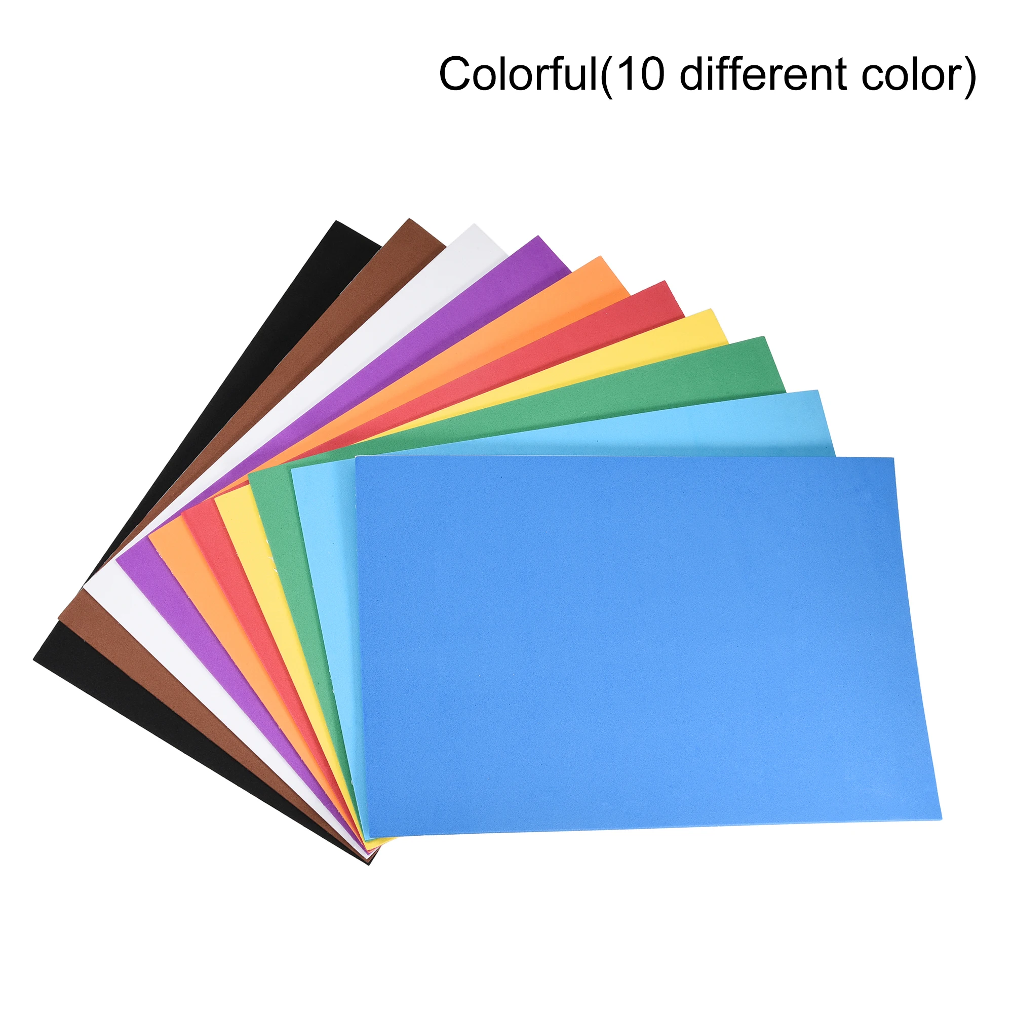 1/2/4 Set Colorful EVA Foam Sheets Self Adhesive 7.8 x 11.8 Inch 1.8mm Thickness for Crafts DIY