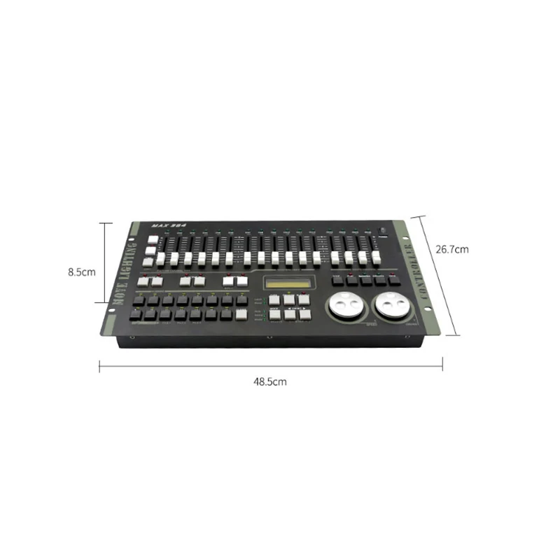 Professional Max 384 DMX Controller Stage Effects Lighting DMX Console Projector Master Console for XLR-3 led par beam DJ lights