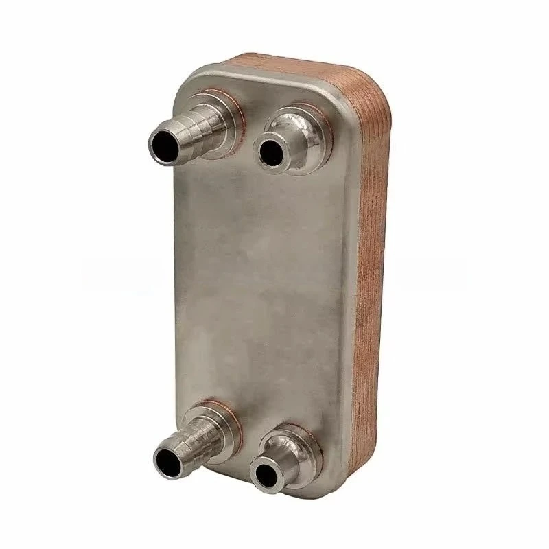 Stainless Steel Brazed Plate Heat Exchanger, Refrigerant-to-Water Condenser, Cooling Heat Exchange Equipment