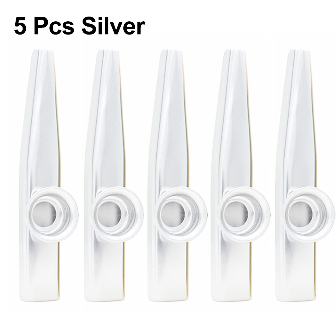 10/20 Stuks Kazoo Metalen Kleurrijke Kazoos Orff Muziekinstrumenten Fluiten Membraan Mond Kazoos Gitaar Mate Lichtgewicht Kazoo