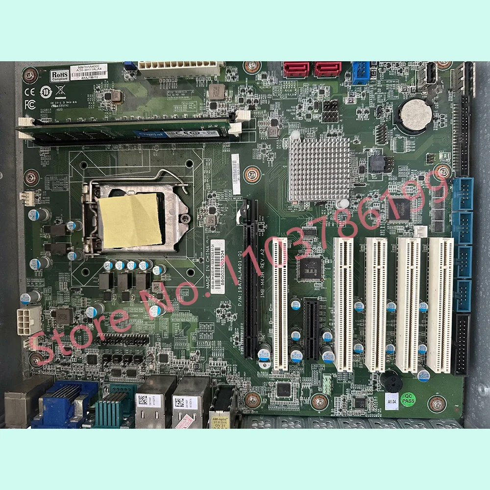 For ADLINK Industrial Control Motherboard IMB-M43H REV A2