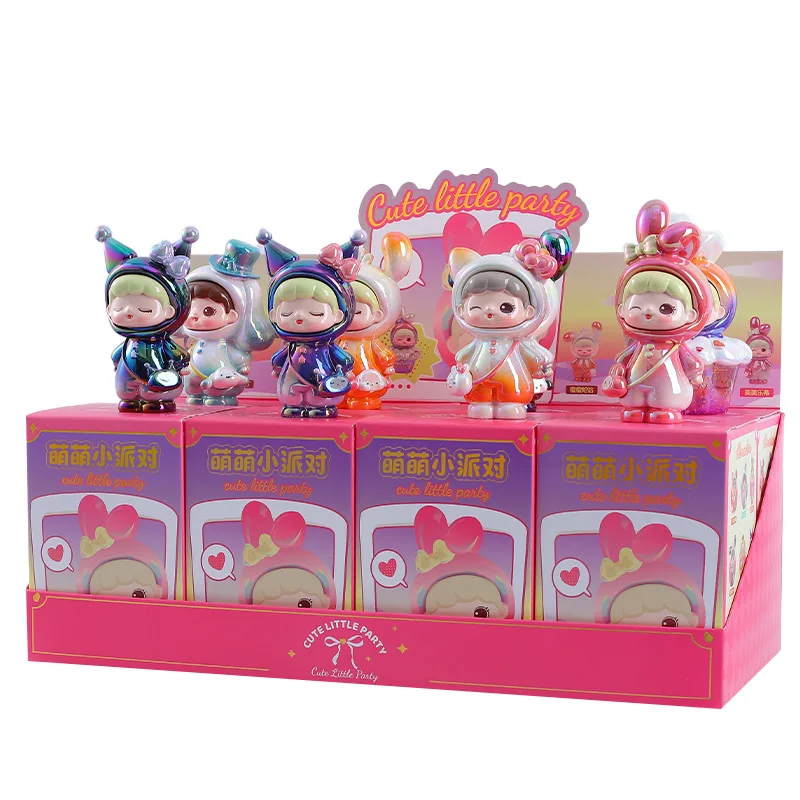 

Cute Little Party Blind Box Kawaii Resin Figurines Desktop Ornaments Collectible Dolls Student Small Gifts Wholesale Model Toys