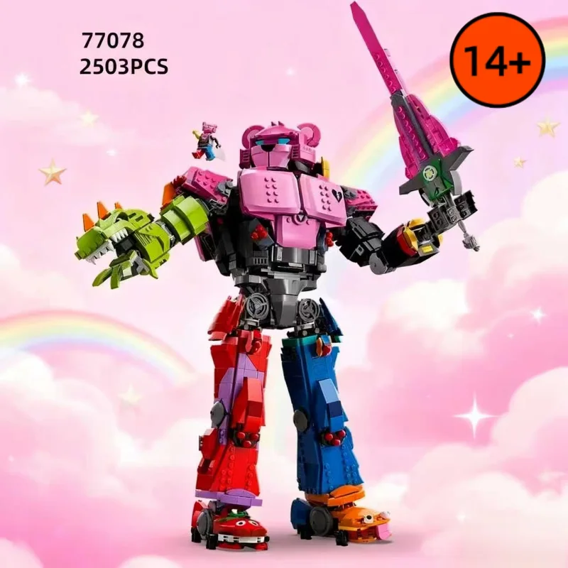 En STOCK 2503 pièces FIT 77078 Mecha Leader de l'équipe blocs de construction modèle briques anniversaire cadeaux de noël enfants jouets éducatifs