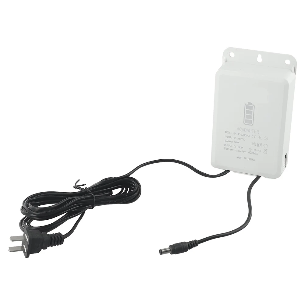 Carte de protection de batterie blanche sans interruption, adaptateur d'alimentation de secours, ABS, 12V, 8x14x4cm