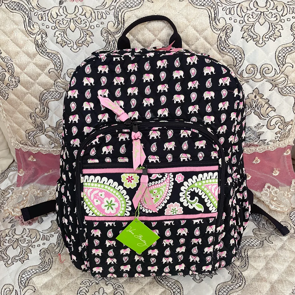 VB new environmentally friendly pure cotton multi color backpack, travel backpack, student backpack