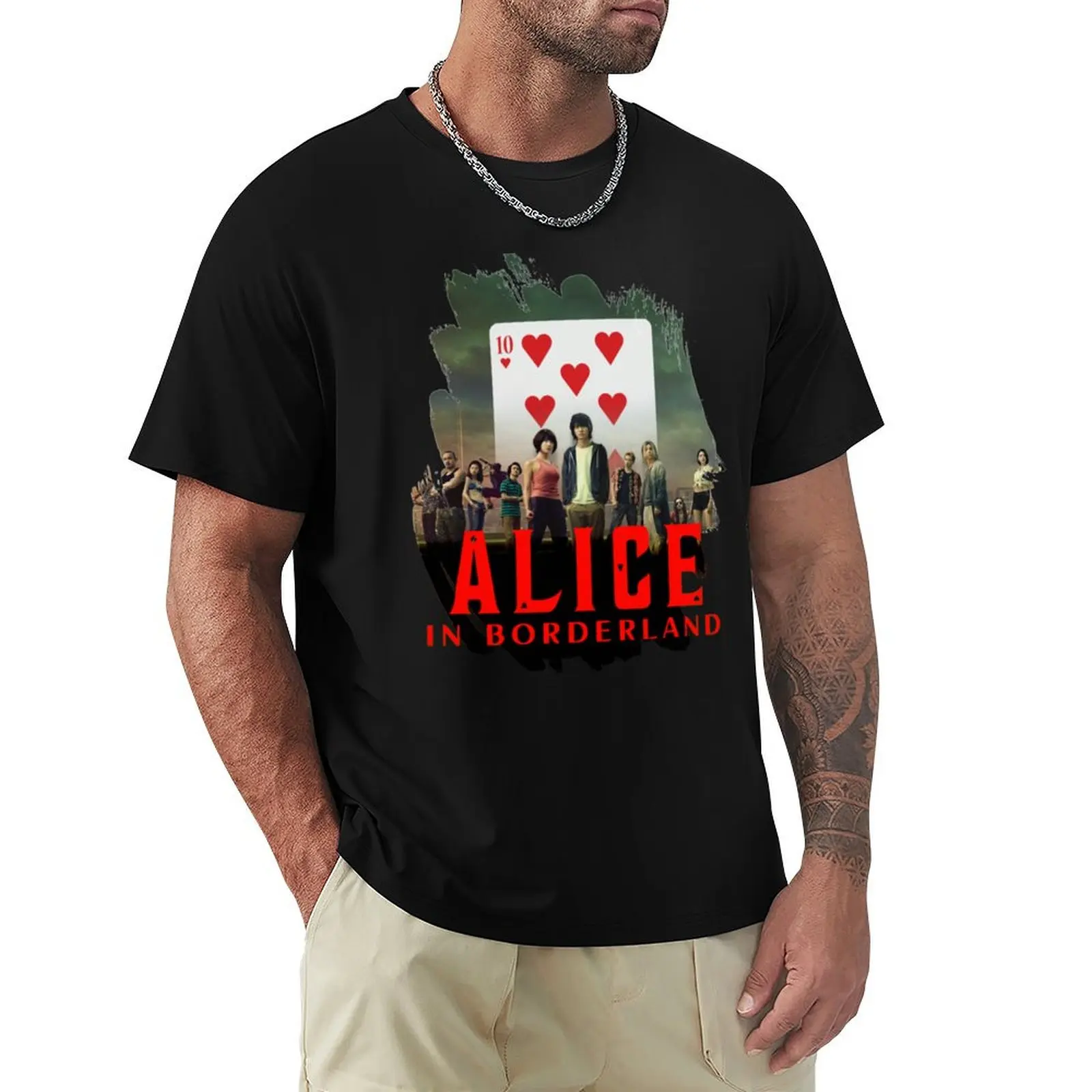 

Alice in borderland T-Shirt customs oversize t-shirts man customs design your own mens tall t shirts
