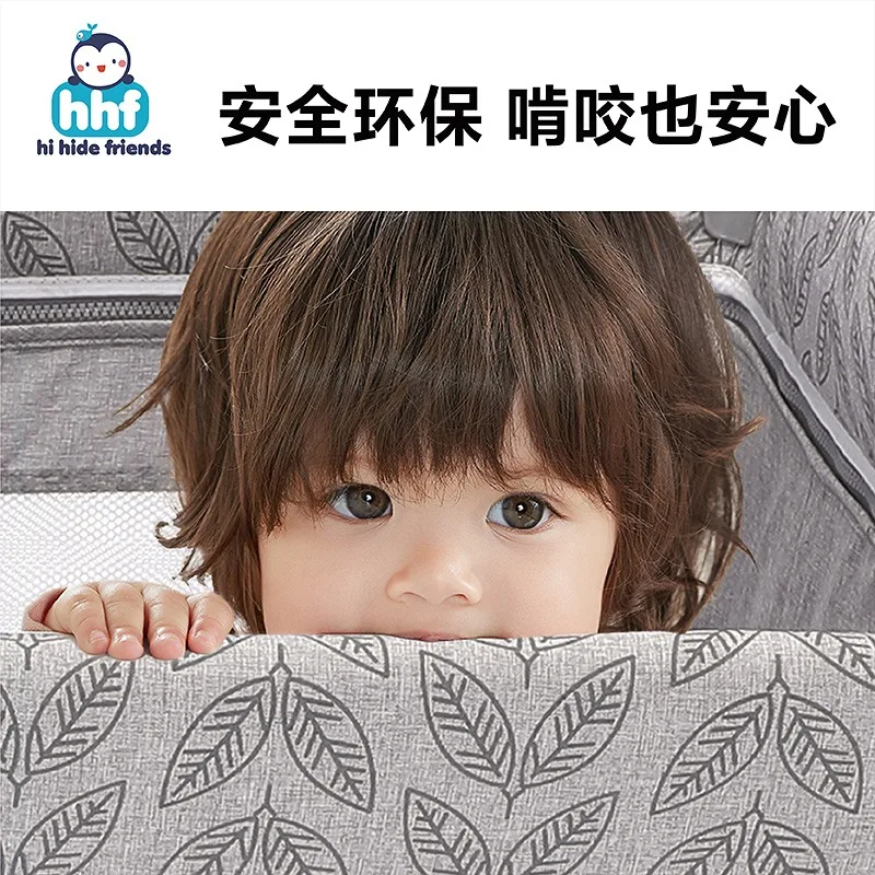 Multi-functional foldable infant bed removable portable neonatal play bed nursing urine change