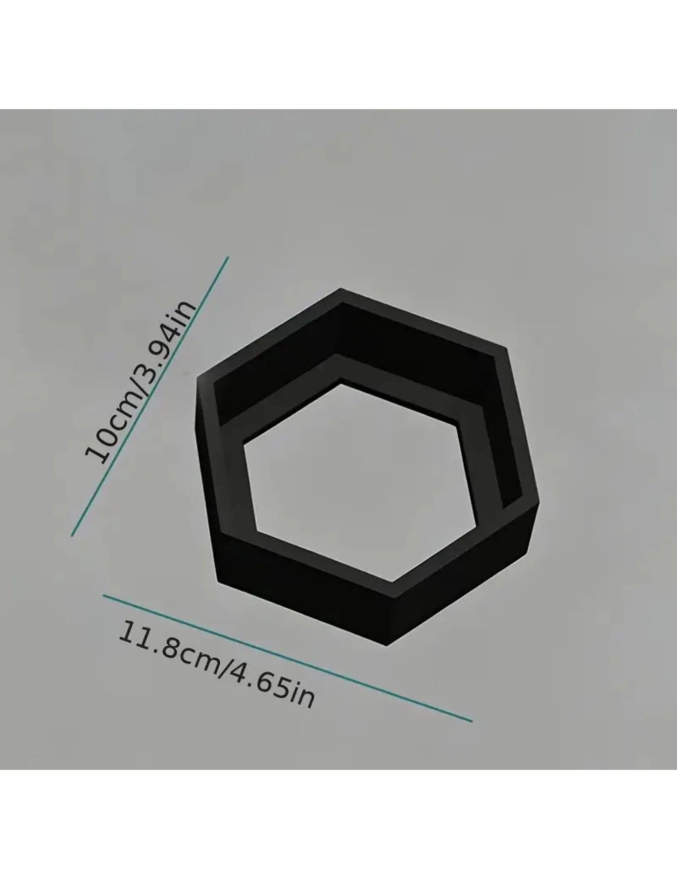 Nordic Hexagonal Wall Shelves 2
