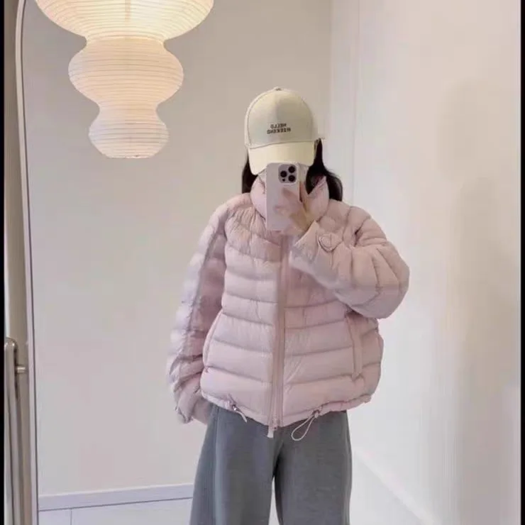Short Down Jacket 2025 Women's New Arrival Fall/Winter Fashion Stand Collar Casual Warm Versatile Thickened Coat Trendy