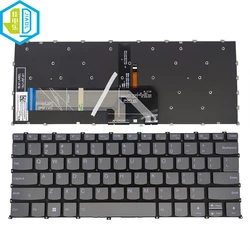 Ru us es hintergrund beleuchtete Tastatur für Lenovo Yoga Slim 7-14are05 7-14iil05 7-14itl05 pr4sb russisch englisch spanisch Notebook-Tastaturen