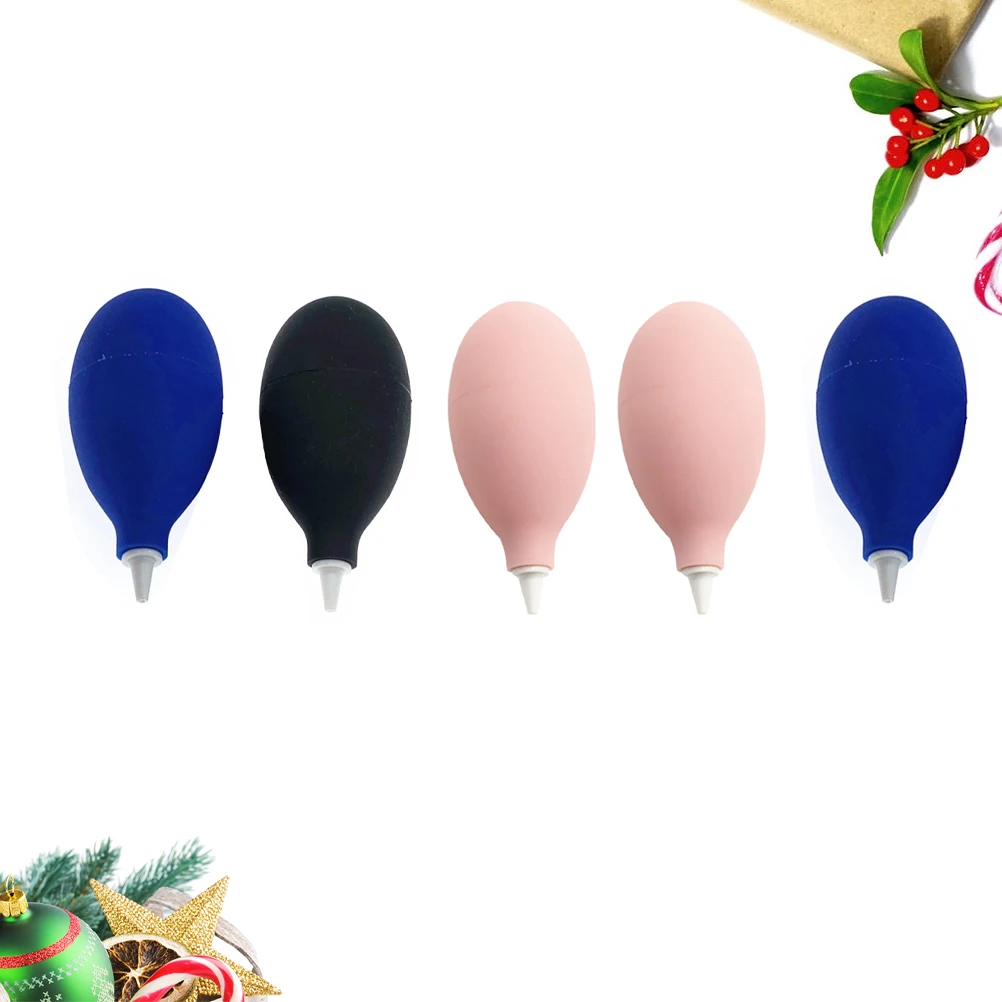 

5pcs Rubber Cleaning Squeeze Blower Air Bulb Dust Removal Tool for Cameras
