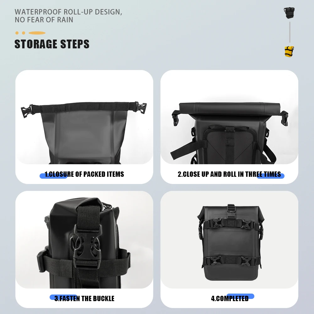 Thumbnail 4 - #48 Latest Motorcycle Seat Bags Offers