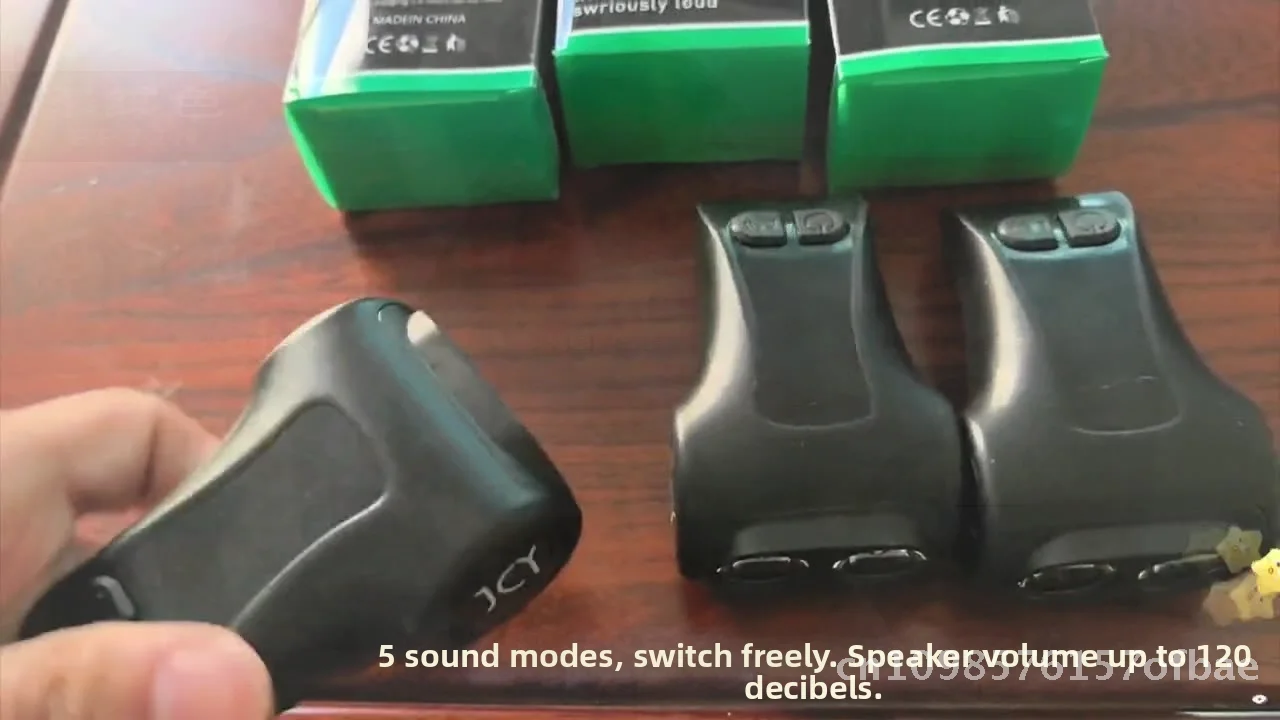 

Велосипедная фара сверхвысокой яркости с многофункциональной зарядкой, звуковой сигнал «два в одном», водонепроницаемое уличное оборудование, черный ABS