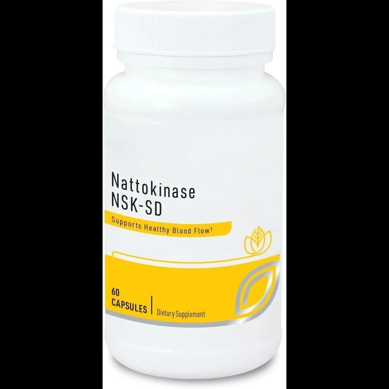 

Nattokinase NSK-SD - защита для общей поддержки здоровья, без молочных продуктов и глютена (60 капсул)
