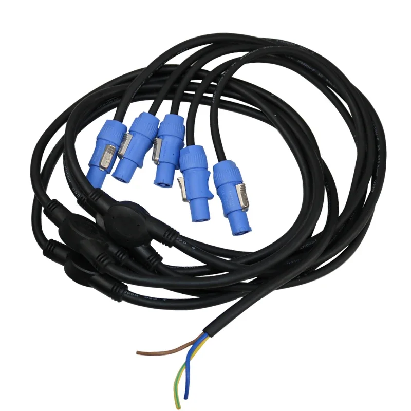 Cable de alimentación del conector Powercon del arnés completo Grace