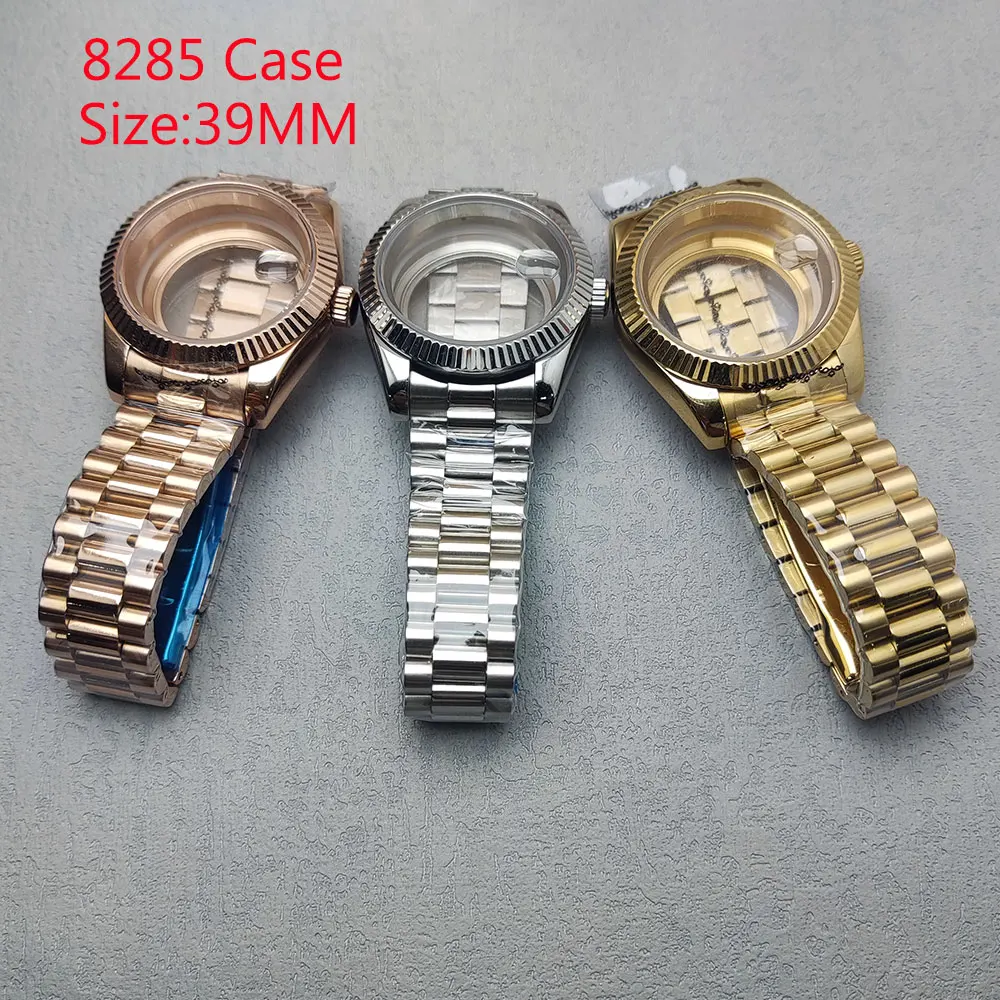Zegarek męski Miyoda 8285 Koperta ze stali nierdzewnej 316L Szafirowe lustro i pasek ze stali nierdzewnej są dodatkiem do mechaniki 8285