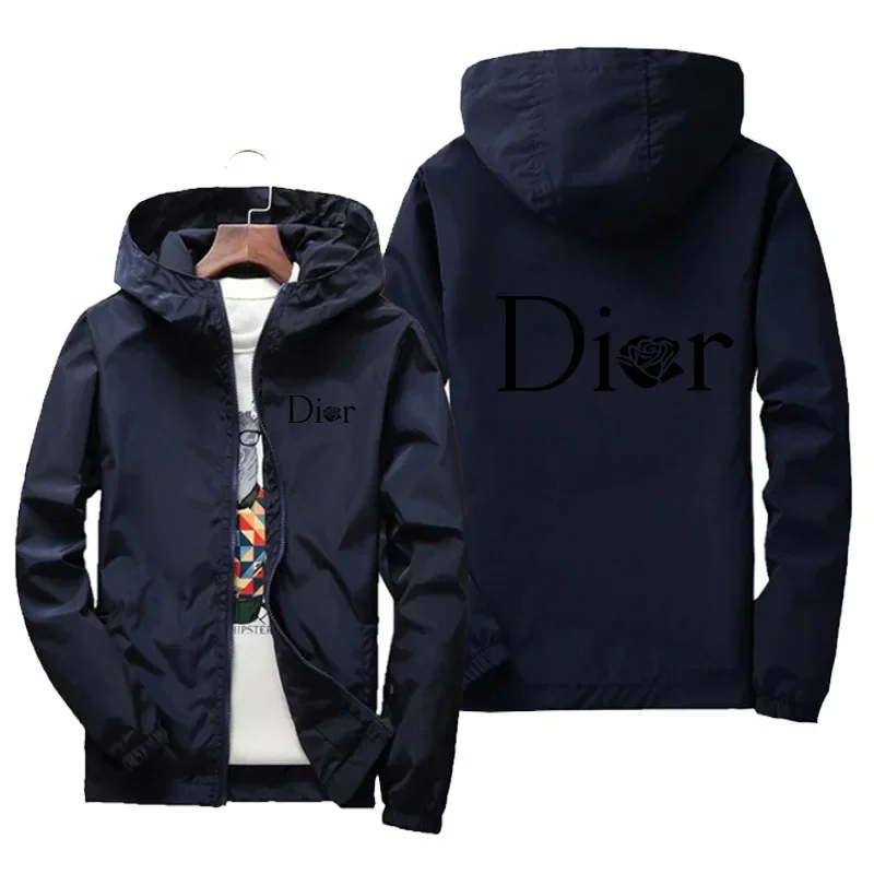 2024 High Quality New Spring and Autumn Luxury Brand Men's and Women's Windproof Zipper Jacket Outdoor Sports Leisure Baseball M