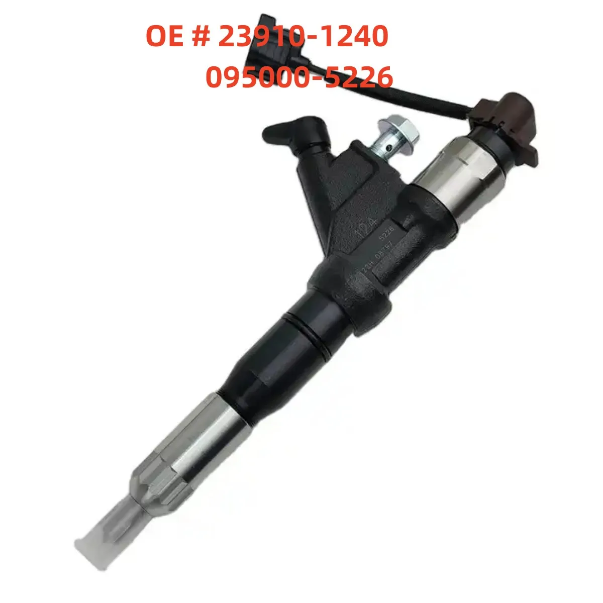 NEW 23910-1240 095000-5226  095000 5226 23910 1240 Common Rail Fuel Injector  for Diesel Engine E13C