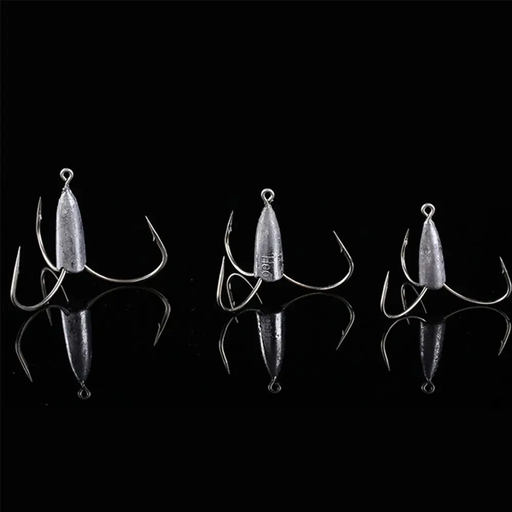 Treble Anchor Fishing Hooks Fishing Equipment Carbon Steel Fishing Treble Hook 30-70g Fishhook Fishing Tackle Equipment Tools
