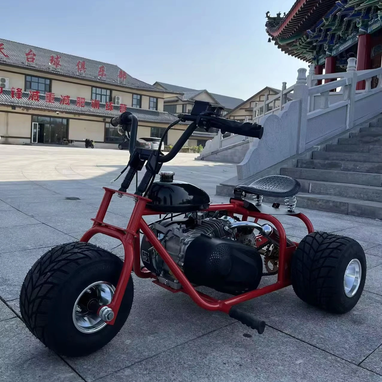 Custom China Wholesale Go Kart 7.5hp Gasolina Powered Karting Para Adultos Fast Motorized Mini Bike 212cc Gokart With Drift Ring