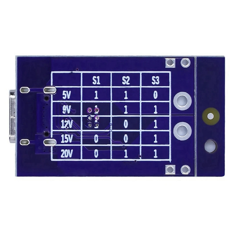 5X Type-C QC AFC PD2.0 PD3.0 To DC Spoof Scam Trigger Detector USB-PD Notebook Power Supply Change Board Module