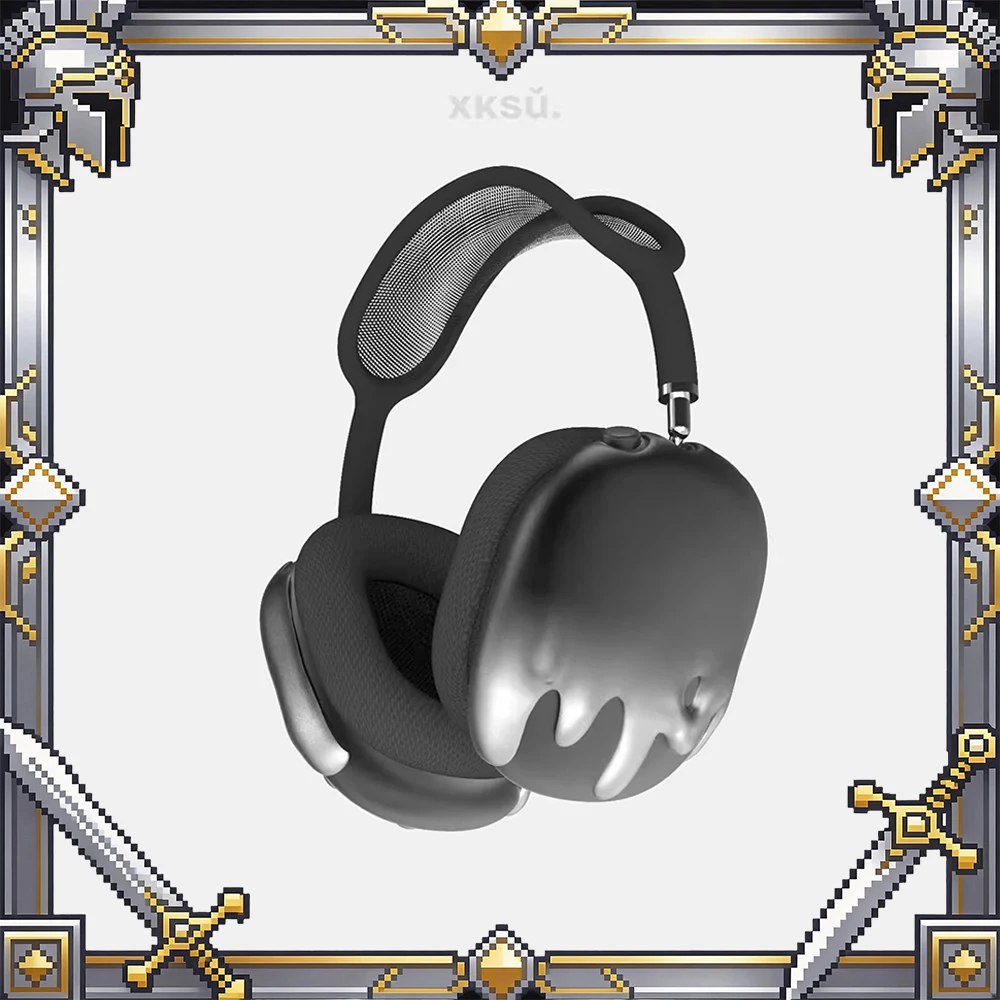 

Чехол для наушников XKSU Liquid Gradient для AirPods Max, легкий дизайн, защитный чехол для наушников с эффектом градиентной окраски, подарок.