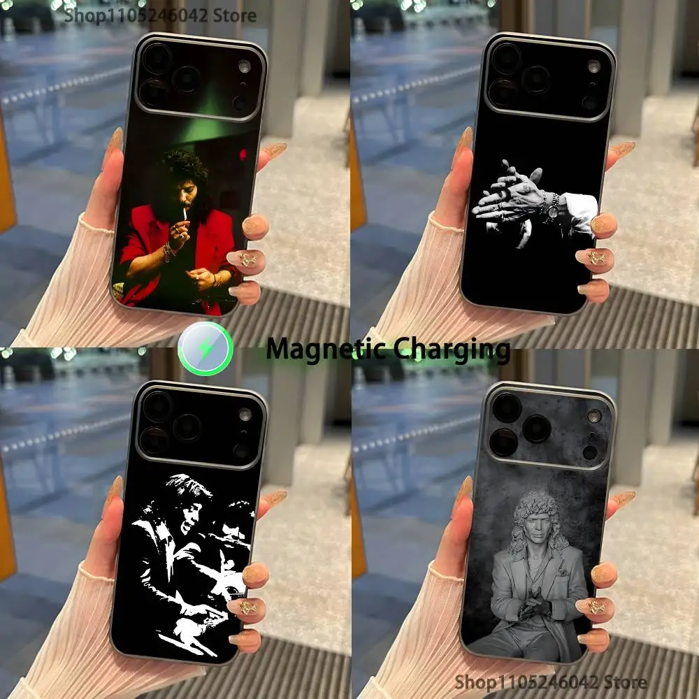 

C-Camaron De La Isla Transparent gray Phone Case For iPhone 17,16,15,14,13,12,Pro,Max,Plus,Mini,SE4,E Magnetic Wireless Charging