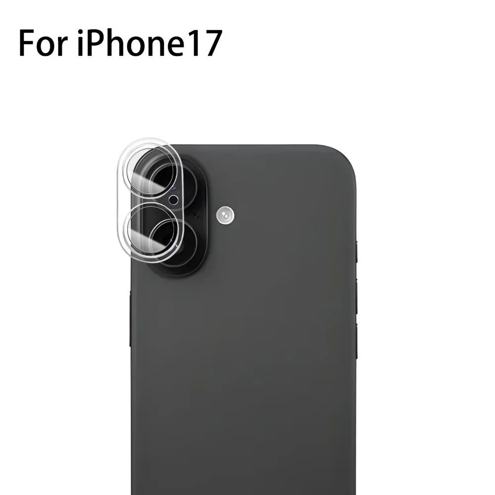 

Tempered Glass Lens Protective Film HD Clear 3D Lens Cover Anti-scratch Lens Protector for iPhone 17/Air/17 Pro Max