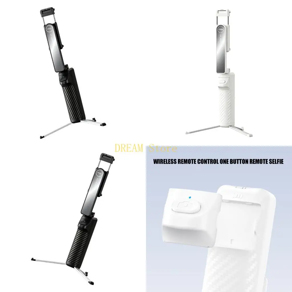 360Degree Rotating Selfie Compactly Tripod, Bluetooth-Compatible Remote best sale